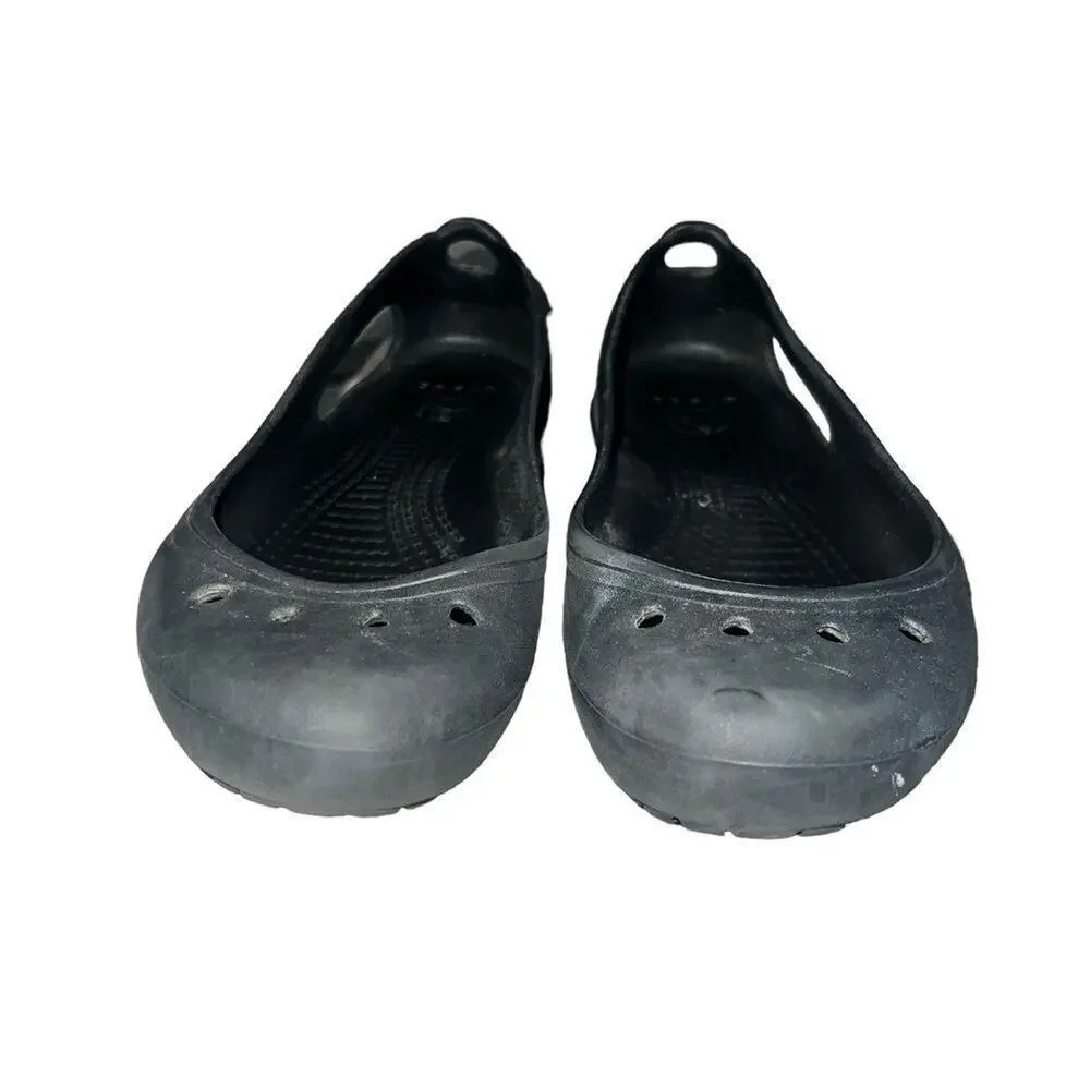 Women's Kadee Flats in Black‎ by Crocs Size 6